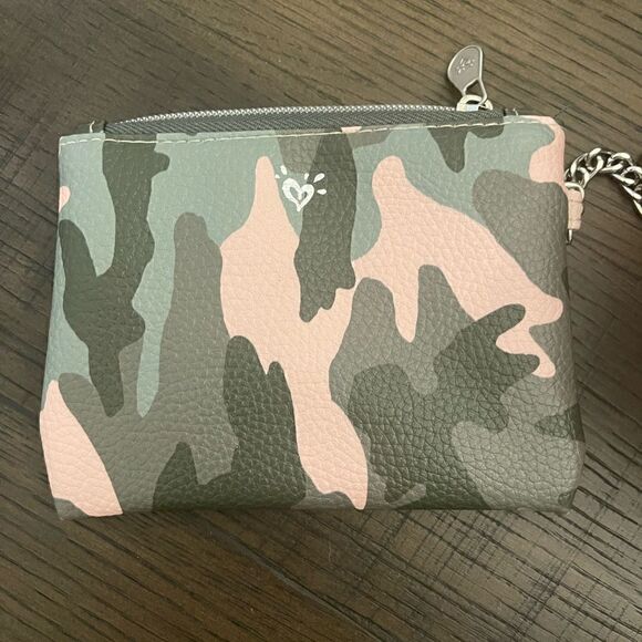Justice Mini Light Pink Backpack with Camo Wallet - Picture 4 of 11